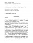 Secuencia Didáctica Oralidad