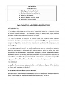 CASO PARACTICO 1: BARBER CARDIOSYSTEMS. Página 1