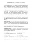 Actividad práctica: El contexto y la conducta