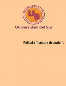 Hambre de poder