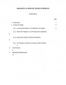 ANÁLISIS DE LA CRISIS DEL ESTADO DE DERECHO