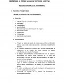 MEDIDAS GENERALES DE TRATAMIENTO