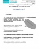 P. Pedagógico-Didáctica I y P. Filosófico Pedagógica I