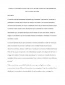 COMO LA ECONOMÍA HA INFLUIDO EN EL MUNDO COMO FACTOR PRIMORDIAL EN EL ESTILO DE VIDA