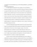 LA GESTIÓN DE MANTENIMIENTO EN LAS INDUSTRIAS MODERNAS: ¿INVERSIÓN O GASTO?