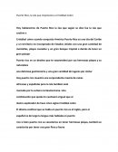 Puerto Rico, la isla que impresiono a Cristóbal Colon