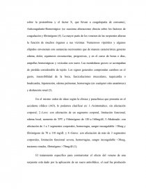SÍNDROME COMPARTIMENTAL AGUDO COMO CONSECUENCIA DE OFIDISMO SEVERO A PROPÓSITO DE UN CASO. Página 6