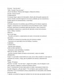 Proyecto: Lazo de amor