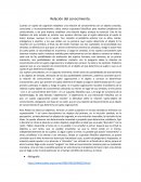 Relación del conocimiento