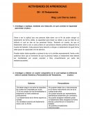 Actividad. El Testamento