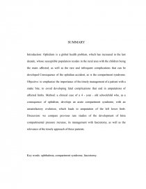SÍNDROME COMPARTIMENTAL AGUDO COMO CONSECUENCIA DE OFIDISMO SEVERO A PROPÓSITO DE UN CASO. Página 3
