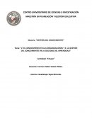 LA GESTIÓN DEL CONOCIMIENTO EN LA SOCIEDAD DEL APRENDIZAJE