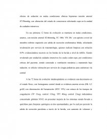 SÍNDROME COMPARTIMENTAL AGUDO COMO CONSECUENCIA DE OFIDISMO SEVERO A PROPÓSITO DE UN CASO. Página 10