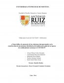 Relaciones en la adolescencia puberal: Virtualidad y grupos de pares