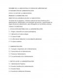TEMARIO FUNDAMENTOS DE ADMINISTRACIÓN