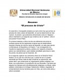 Resumen "El proceso de Cristo"