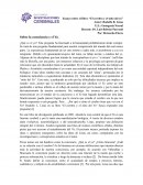 Ensayo sobre el libro: “El cerebro y el mito del yo”