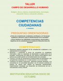 Religión, ética y valores, emprendimiento, tecnología, educación física y educación artística