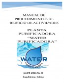 BITACORAS DE PLANTA PURIFICADORA