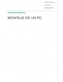 MONTAJE DE UN PC