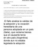 Cuestión previa y calificaciones