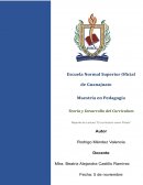 PRODUCTO O PRAXIS DE CURRICULUM