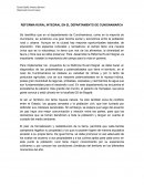 REFORMA RURAL INTEGRAL EN EL DEPARTAMENTO DE CUNDINAMARCA