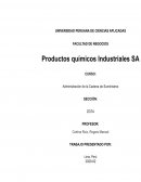 TRABAJO FINAL PRODUCTOS QUIMICOS INDUSTRIALES SA