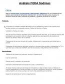 Análisis FODA Sodimac