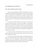 ÉTICA PROFESIONAL SEGÚN SÓCRATES