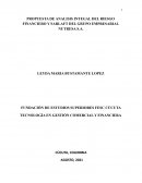 PROPUESTA DE ANALISIS INTEGRAL DEL RIESGO FINANCIERO Y SARLAFT DEL GRUPO EMPRESARIAL NUTRESA S.A