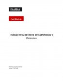 Trabajo recuperativo de Estrategias y Personas