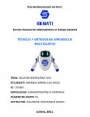 TÉCNICAS Y MÉTODOS DE APRENDIZAJE INVESTIGATIVO