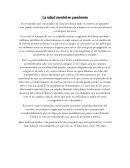 La salud mental en pandemia