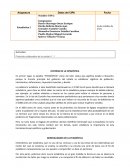 Protocolo colaborativo de la unidad n°: 1 HISTORIA DE LA ESTADÍSTICA