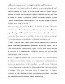 DISEÑO DE PROGRAMAS DE INTERVENCION. Página 1