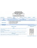 Planeacion matemáticas primer año
