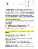 PROPUESTA: CALIDAD MICROBIOLÓGICA Y FISICOQUÍMICA DEL SUELO DE CULTIVOS DE CACAO