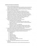 Cuestionario sobre planes de mantenimiento