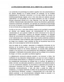 LA INTELIGENCIA EMOCIONAL EN EL ÁMBITO DE LA EDUCACIÓN