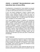 ¿Estrés y ansiedad? Recomendaciones para sobrellevar bien el Home Office