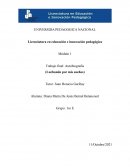 Trabajo final: Autobiografía (Luchando por mis sueños)