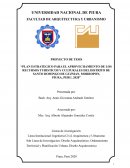 Plan estratégico para el aprovechamiento de lo recursos turísticos y culturales del distrito de Santo Domingo