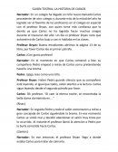 GUION TEATRAL: LA HISTORIA DE CARLOS