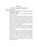 ESTUDIO DE PLANIFICACION Y ORGANIZACIÓN