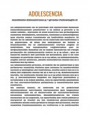 CRECIMIENTO EN ADOLESCENCIA