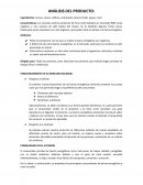 ANÁLISIS DEL PRODUCTO: Los cereales andinos proteicos de Puno