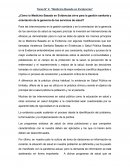 Tarea N° 4: “Medicina Basada en Evidencias”