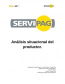 Análisis situacional del productor.Canales de Distribución
