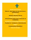 ¿Qué hacer con mis emociones y sentimientos?